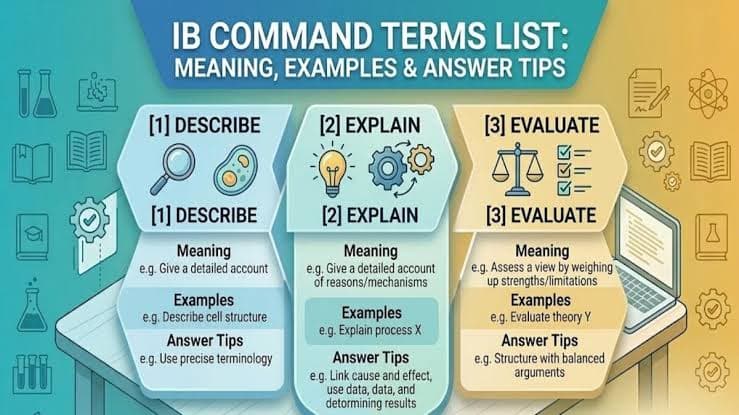 IB Command Terms Explained (With Real Examples)